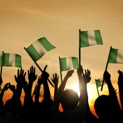 nigeria flag crowd ellen gunning